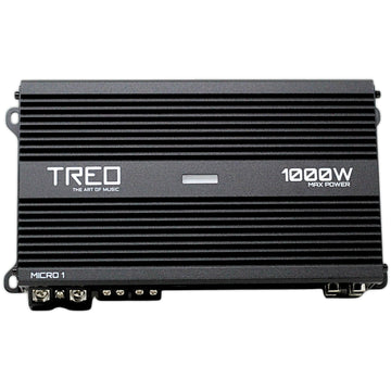 Amplificador Treo MICRO1 Clase D 1 Canal 1000W - Audioshop México lo mejor en Car Audio en México -  Treo